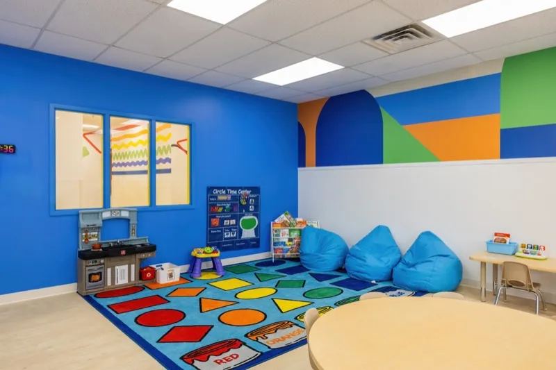Bright, welcoming Children's Specialized ABA center